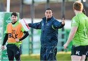 21 January 2015; Connacht head coach Pat Lam during squad training. Connacht Rugby Squad Training, The Sportsground, Galway. Picture credit: Diarmuid Greene / SPORTSFILE