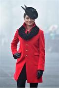 22 January 2015; Sarah Corcoran, from Mullingar, Co. Westmeath, at the days' races. Gowran Park, Gowran, Co. Kilkenny. Picture credit: Matt Browne / SPORTSFILE