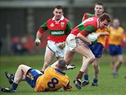 7 November 1999; Darren Coffey of Rathnew in action against Sean Forde of Na Fianna during the AIB Leinster Senior Club Football Championship match at the County Grounds in Aughrim, Wicklow. Photo by Matt Browne/Sportsfile