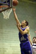 19 December 1999; Dave Weaver of Killester during the ESB Men's Superleague Basketball match between Killester and Star of the Sea at IWA in Clontarf in Dublin. Photo by Brendan Moran/Sportsfile