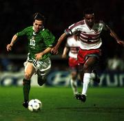 17 November 1999; David Connolly of Republic of Ireland during the UEFA European Championships Qualifier Play-Off Second Leg match between Turkey and Republic of Ireland at Ataturk Stadium in Bursa, Turkey. Photo by David Maher/Sportsfile