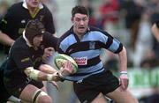 26 February 2000; Eddie Halvey of Shannon during the AIB Rugby League Division 1 match between Shannon and Ballymena at Thomond Park in Limerick. Photo by Damien Eagers/Sportsfile