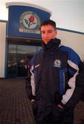 15 January 2000; 15 year-old John Fitzgerald, from Dublin, who signed for Blackburn Rovers at the new Youth Academy at Blackburn Rovers, Blackburn, England. Photo by David Maher/Sportsfile