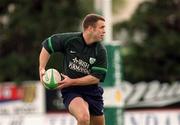 15 March 2000; Kevin Maggs during Ireland Rugby squad training at Greystones Rugby Club in Wicklow. Photo by Damien Eagers/Sportsfile