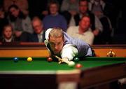 28 March 1999; Stephen Hendry in action against Stephen Lee during the Benson and Hedges Irish Masters Snooker Championships Final match at Goffs in Kill, Kildare. Photo by Matt Browne/Sportsfile