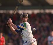 26 March 2000; Tom Feeney of Waterford during the Church & General National Hurling League Division 1B Round 4 match between Waterford and Cork at Walsh Park in Waterford. Photo by Aoife Rice/Sportsfile