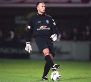 24 October 1999; St Patrick's Athletic goalkeeper Trevor Woods during the Eircom League Premier Division match between St Patrick's Athletic and Shamrock Rovers at Richmond Park in Dublin. Photo by Ray McManus/Sportsfile