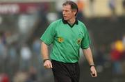 30 September 2007; Vincent Neary, referee. TF Royal Hotel and Theatre Mayo Intermediate Football Championship Final, Ballintubber v Kiltimagh, McHale Park, Castlebar, Co. Mayo. Picture credit; Pat Murphy / SPORTSFILE *** Local Caption ***