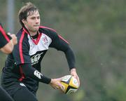 2 October 2007; Ulster's Kieran Hallett in action during a training session. Ulster Rugby Squad Training Session, Newforge Country Club, Belfast, Co Antrim. Picture credit; Oliver McVeigh / SPORTSFILE