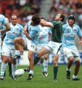 30 September 2007; Geordan Murphy, Ireland, in action against Lucas Borges, Argentina. 2007 Rugby World Cup, Pool D, Ireland v Argentina, Parc des Princes, Paris, France. Picture credit; Brian Lawless / SPORTSFILE
