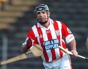 6 October 2007; DJ Carey, Young Irelands, celebrates a point. St Canices Credit Union Senior Hurling Championship Relegation Final, Young Irelands v Mullinavat, Nowlan Park, Kilkenny. Picture credit; Pat Murphy / SPORTSFILE *** Local Caption ***