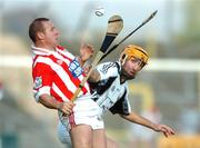 6 October 2007; Charlie Carter, Young Irelands, in action against Seamus Farrell, Mullinavat. St Canices Credit Union Senior Hurling Championship Relegation Final, Young Irelands v Mullinavat, Nowlan Park, Kilkenny. Picture credit; Pat Murphy / SPORTSFILE *** Local Caption ***