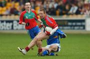 7 October 2007; Neville Coughlan, Shamrocks, in action against, Cathal Daly, Tullamore. Offaly Senior Football Championship Final, Shamrocks v Tullamore, O'Connor Park, Tullamore, Co Offaly. Picture credit; Matt Browne / SPORTSFILE