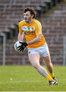 18 January 2015; James Laverty, Antrim. Bank of Ireland Dr McKenna Cup, Group C, Round 3, Tyrone v Antrim, St. Tiernach's Park, Clones, Co. Tyrone. Picture credit: Oliver McVeigh / SPORTSFILE