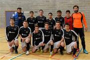 22 January 2015; The Dublin Business School team. FAI Colleges National Futsal Finals. IT Sligo, Sligo. Photo by Sportsfile