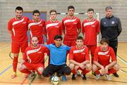 22 January 2015; The IT Sligo team. FAI Colleges National Futsal Finals. IT Sligo, Sligo. Photo by Sportsfile