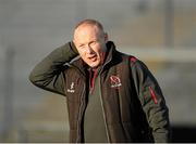 2 January 2015; Ulster's Head Coach Neil Doak during their captain's run ahead of their side's Guinness PRO12, round 12, match against Leinster on Saturday. Kingspan Stadium, Ravenhill Park, Belfast, Co. Antrim. Picture credit: Oliver McVeigh / SPORTSFILE