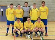 22 January 2015; The Waterford IT team. FAI Colleges National Futsal Finals. IT Sligo, Sligo. Photo by Sportsfile