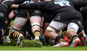 24 January 2015; The pitch at the Ricoh Arena cuts up under the pressure of a scrum. European Rugby Champions Cup 2014/15, Pool 2, Round 6, Wasps v Leinster. Ricoh Arena, Coventry, England. Picture credit: Stephen McCarthy / SPORTSFILE
