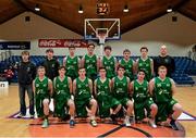 24 January 2015; The Moycullen BC squad. Basketball Ireland Men's U20 National Cup Final, Belfast Star v Moycullen BC, National Basketball Arena, Tallaght, Dublin. Picture credit: Piaras O Midheach / SPORTSFILE