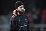 24 January 2015; Iain Henderson, Ulster, ahead of the game. European Rugby Champions Cup 2014/15, Pool 3, Round 6, Ulster v Leicester Tigers, Kingspan Stadium, Ravenhill Park, Belfast, Co. Antrim. Picture credit: Ramsey Cardy / SPORTSFILE
