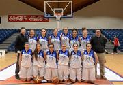 24 January 2015; The Team Montenotte Hotel team Basketball Ireland Women's National Cup Final, Killester v Team Montenotte Hotel, National Basketball Arena, Tallaght, Dublin. Picture credit: Barry Cregg / SPORTSFILE