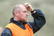 7 October 2007; Armagh manager Peter McDonnell. Official Opening of Silverbridge Harps New Field, Armagh v Louth, Silverbridge, Armagh. Picture credit; Oliver McVeigh / SPORTSFILE