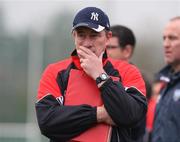 7 October 2007; Louth manager Eamon McEneaney. Official Opening of Silverbridge Harps New Field, Armagh v Louth, Silverbridge, Armagh. Picture credit; Oliver McVeigh / SPORTSFILE