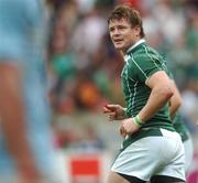 30 September 2007; Ireland's Brian O'Driscoll. 2007 Rugby World Cup, Pool D, Ireland v Argentina, Parc des Princes, Paris, France. Picture credit; Brian Lawless / SPORTSFILE