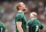 30 September 2007; Ireland's Paul O'Connell. 2007 Rugby World Cup, Pool D, Ireland v Argentina, Parc des Princes, Paris, France. Picture credit; Brian Lawless / SPORTSFILE