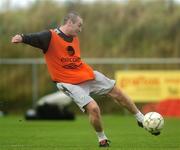 9 October 2007; Republic of Ireland's Stephen Elliott during squad training. Gannon Park, Malahide, Co. Dublin. Picture credit; Caroline Quinn / SPORTSFILE