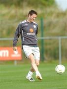 11 October 2007; Republic of Ireland's Robbie Keane during squad training. Gannon Park, Malahide, Co. Dublin. Picture credit; Brian Lawless / SPORTSFILE