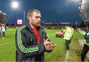 25 January 2015; Keith Earls, Munster, applauds supporters after victory over Sale Sharks. European Rugby Champions Cup 2014/15, Pool 1, Round 6, Munster v Sale Sharks. Thomond Park, Limerick. Picture credit: Diarmuid Greene / SPORTSFILE