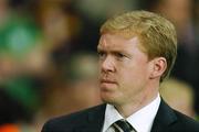 13 October 2007; Steve Staunton, Republic of Ireland manager, during the game. 2008 European Championship Qualifier, Republic of Ireland v Germany, Croke Park, Dublin. Picture credit; David Maher / SPORTSFILE