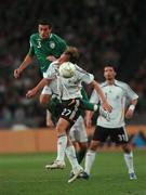 13 October 2007; Stephen Kelly, Republic of Ireland, in action against Clemes Fritz, Germany. 2008 European Championship Qualifier, Republic of Ireland v Germany, Croke Park, Dublin. Picture credit; Brian Lawless / SPORTSFILE