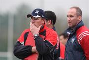 7 October 2007; Louth manager Eamon McEneaney. Official Opening of Silverbridge Harps New Field, Armagh v Louth, Silverbridge, Armagh. Picture credit; Oliver McVeigh / SPORTSFILE