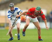 14 October 2007; Kieran Grehan, Fenians, in action against John Mulhall, St Martin's. Kilkenny Senior Hurling Championship semi-final, Fenians v St Martin's, Nowlan Park, Kilkenny. Picture credit; Paul Mohan / SPORTSFILE