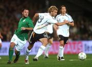 13 October 2007; Simon Rolfes, Germany, in action against Andy Reid, Republic of Ireland. 2008 European Championship Qualifier, Republic of Ireland v Germany, Croke Park, Dublin. Picture credit; Pat Murphy / SPORTSFILE
