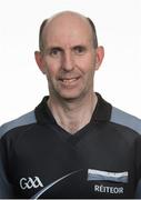 24 January 2015; Referee Michael Collins. Gaelic Football referee portraits, Croke Park, Dublin. Picture credit: Ray McManus / SPORTSFILE