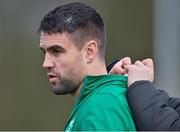 27 January 2015; Conor Murray, Ireland, during squad training. Ireland Rugby Squad Training, Carton House, Maynooth, Co. Kildare. Picture credit: David Maher / SPORTSFILE