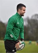 27 January 2015; Conor Murray, Ireland, in action during squad training. Ireland Rugby Squad Training, Carton House, Maynooth, Co. Kildare. Picture credit: David Maher / SPORTSFILE