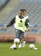 16 October 2007; Republic of Ireland's John O'Shea in action during a training session. Republic of Ireland Squad Training, Croke Park, Dublin. Picture credit; Stephen McCarthy / SPORTSFILE