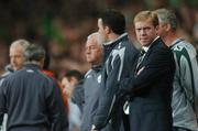 13 October 2007; Republic of Ireland manager Steve Staunton before kick off. 2008 European Championship Qualifier, Republic of Ireland v Germany, Croke Park, Dublin. Picture credit; Brian Lawless / SPORTSFILE