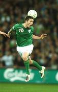 13 October 2007; Robbie Keane, Republic of Ireland. 2008 European Championship Qualifier, Republic of Ireland v Germany, Croke Park, Dublin. Picture credit; Paul Mohan / SPORTSFILE