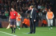 17 October 2007; Republic of Ireland manager Steve Staunton during the game. 2008 European Championship Qualifier, Republic of Ireland v Cyprus, Croke Park, Dublin. Picture credit; Brian Lawless / SPORTSFILE