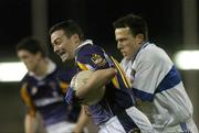 18 October 2007; Ray Cosgrove, Kilmacud Crokes, in action against Paul Conlon, St. Vincent's. Dublin Senior Football Championship Semi-Final, St. Vincent's v Kilmacud Crokes, Parnell Park, Dublin. Picture credit: Ray Lohan / SPORTSFILE