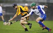 20 October 2007; Sean Delargy, Ulster, in action against Kenneth Burke, Connacht. M. Donnelly Inter-Provincial Hurling Championship Semi-Final, Connacht v Ulster, Sean MacCumhail Park, Ballybofey, Donegal. Picture credit; Oliver McVeigh / SPORTSFILE