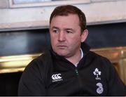 27 January 2015; Ireland skills coach Richie Murphy during a press conference. Ireland Rugby Press Conference, Carton House, Maynooth, Co. Kildare. Picture credit: David Maher / SPORTSFILE