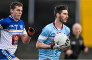28 January 2015; Martin Farragher, GMIT, in action against Shane Dowling, DIT. Independent.ie Sigerson Cup, Round 1, GMIT v DIT. Tuam Stadium, Tuam, Co. Galway. Picture credit: David Maher / SPORTSFILE