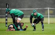 29 January 2015; Ireland's Kieran Marmion during squad training. Carton House, Maynooth, Co. Kildare. Picture credit: Stephen McCarthy / SPORTSFILE